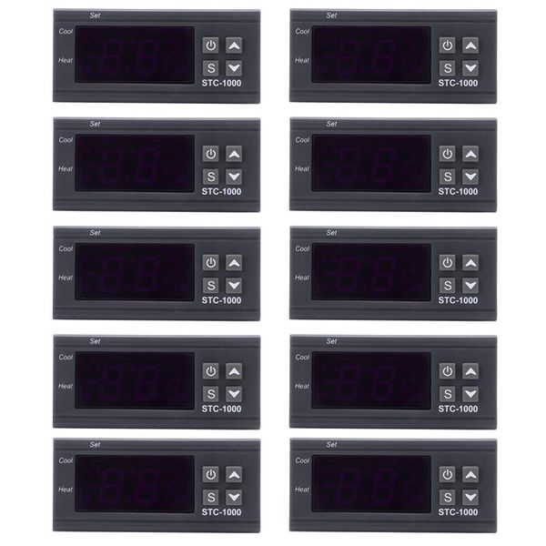 smart home control 10x 220v digital stc-1000 temperature controller thermostat regulator+sensor probe
smart home control 10x 220v digital stc-1000 temperature controller thermostat regulator+sensor probe
