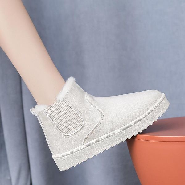 boots snow women flat bottom large size short cotton shoes tube women's zapatos de mujer, Black
boots snow women flat bottom large size short cotton shoes tube women's zapatos de mujer, Black