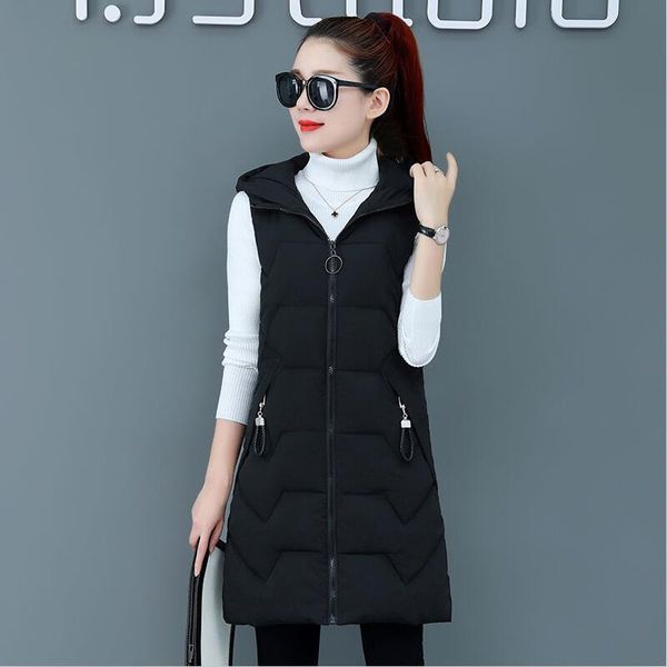 women's vests spring and autumn coat female sleeveless 2021 waistcoat warm vest long slim thick jacket women black, Black;white
women's vests spring and autumn coat female sleeveless 2021 waistcoat warm vest long slim thick jacket women black, Black;white