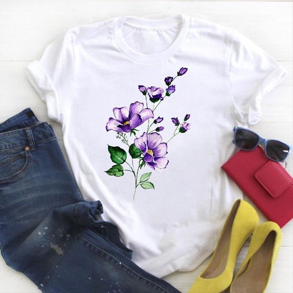 flower elegant cute fashion women print summer clothes kawaii tees graphic printed female t, White
flower elegant cute fashion women print summer clothes kawaii tees graphic printed female t, White