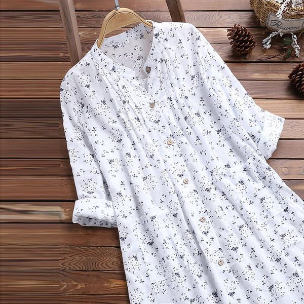 womens blouses v neck pleated floral print long sleeve casual blouse dames blouses lange mouwen blusas ladies, White
womens blouses v neck pleated floral print long sleeve casual blouse dames blouses lange mouwen blusas ladies, White
