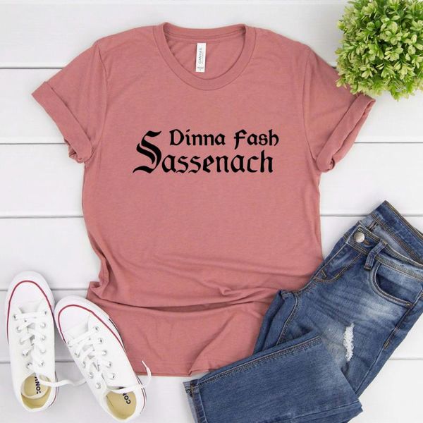 women's t-shirt sassenach dinna fash shirt claire scottish jamie fraser outlander book series shirts vintage casual hipster tee, White
women's t-shirt sassenach dinna fash shirt claire scottish jamie fraser outlander book series shirts vintage casual hipster tee, White