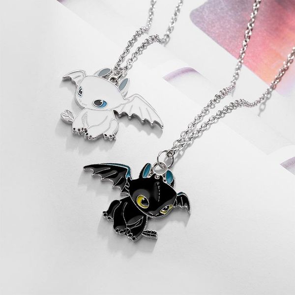 Pendant Necklaces Est Animal Necklace Night Evil Double Dragon Choker Jewelry For Men And Women YP7734, Silver
Pendant Necklaces Est Animal Necklace Night Evil Double Dragon Choker Jewelry For Men And Women YP7734, Silver