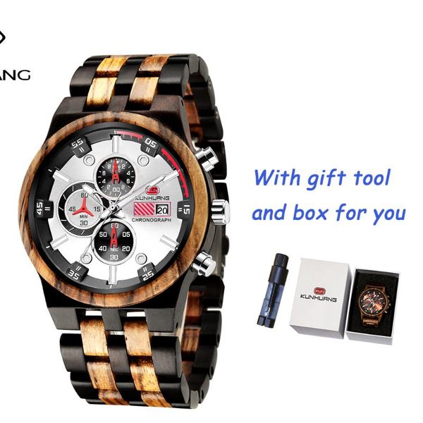 wristwatches mix wood men sport quartz wooden watches auto date male bamboo watch for strap relogio chronograph, Slivery;brown
wristwatches mix wood men sport quartz wooden watches auto date male bamboo watch for strap relogio chronograph, Slivery;brown
