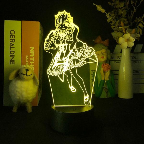 night lights anime 3d led nightlight acrylic re zero starting life in another world manga figure light for kid child birthday gift table lam
night lights anime 3d led nightlight acrylic re zero starting life in another world manga figure light for kid child birthday gift table lam