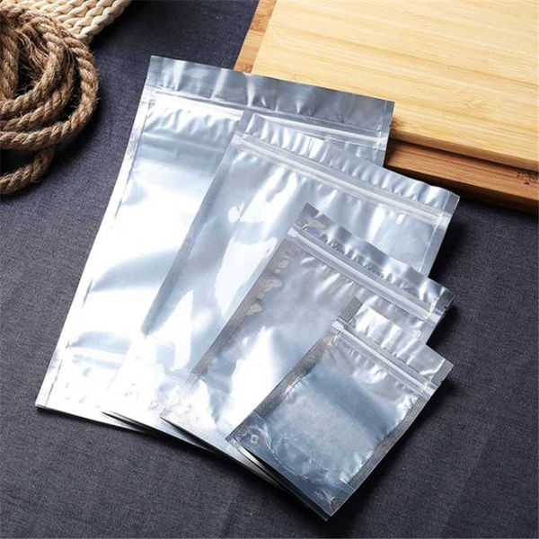 gift wrap 100pcs clear aluminum foil bag food seal vacuum packaging stand up pouch for tea candy storage mylar bags
gift wrap 100pcs clear aluminum foil bag food seal vacuum packaging stand up pouch for tea candy storage mylar bags