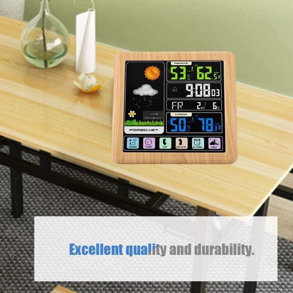 desk & table clocks indoor outdoor digital wireless weather station clock hygrometer
desk & table clocks indoor outdoor digital wireless weather station clock hygrometer