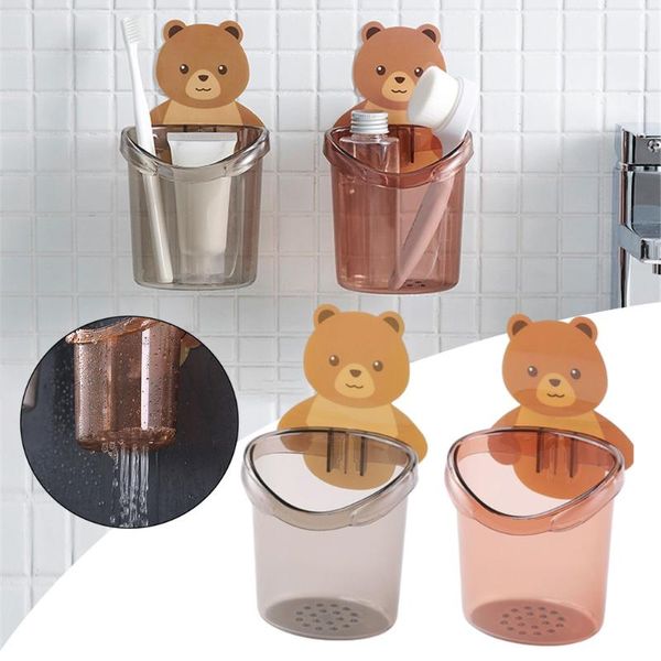 storage bottles & jars wall-mounted cute bear cup gargle tools organizer mouthwash suction toothbrush punch-bathroom box holder
storage bottles & jars wall-mounted cute bear cup gargle tools organizer mouthwash suction toothbrush punch-bathroom box holder