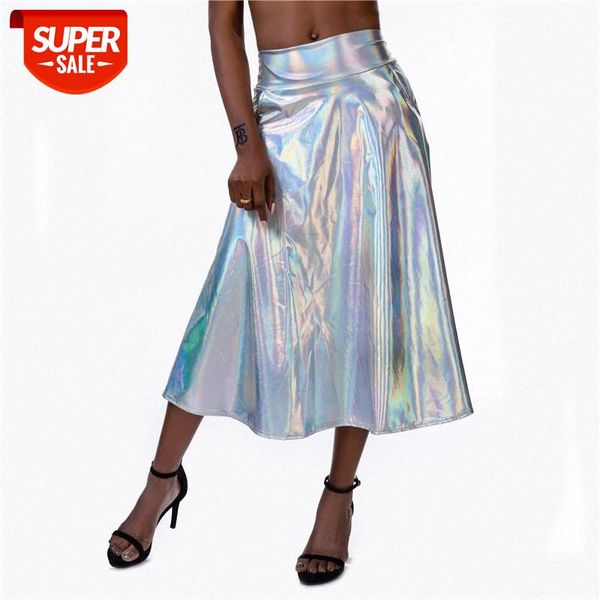Sparkle Pu Holographic Skirts Gradient Color A-line Pocket Summer Sexy Women Slim Long Skirt Music Festival Streetwear Chic #R08R, Black
Sparkle Pu Holographic Skirts Gradient Color A-line Pocket Summer Sexy Women Slim Long Skirt Music Festival Streetwear Chic #R08R, Black