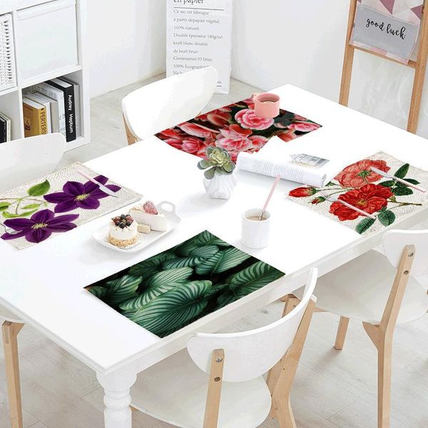 table cloth tablecloth red lotus green leaves colorful flowers tea coffee napkins kitchen placemats decor western flags
table cloth tablecloth red lotus green leaves colorful flowers tea coffee napkins kitchen placemats decor western flags