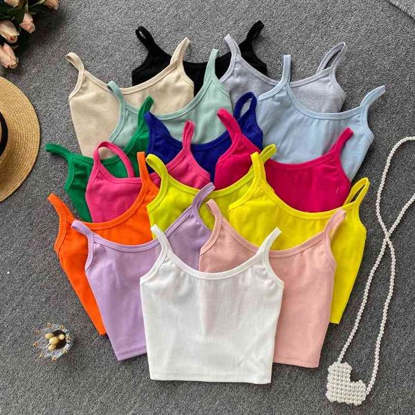 women's tanks & camis girl camisole female inner wear fashionable outside casual scheming halter short summer it57, White
women's tanks & camis girl camisole female inner wear fashionable outside casual scheming halter short summer it57, White