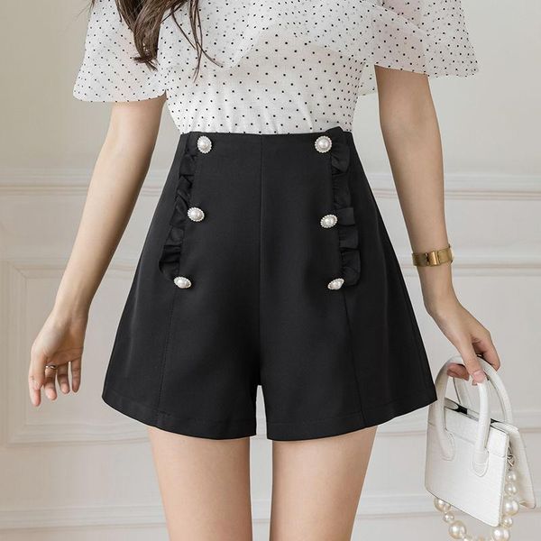 women's shorts fashion 2021 summer women high waist sweet casual cute korean style office inner for black white, White;black
women's shorts fashion 2021 summer women high waist sweet casual cute korean style office inner for black white, White;black