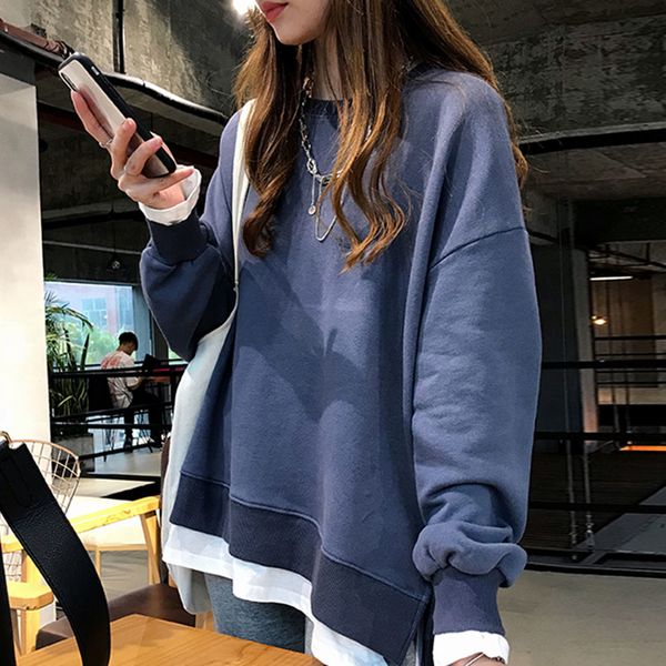 new 2021 the informal neckline of two false long sleeve autumn es is a large woman's 0 6qza, Black
new 2021 the informal neckline of two false long sleeve autumn es is a large woman's 0 6qza, Black
