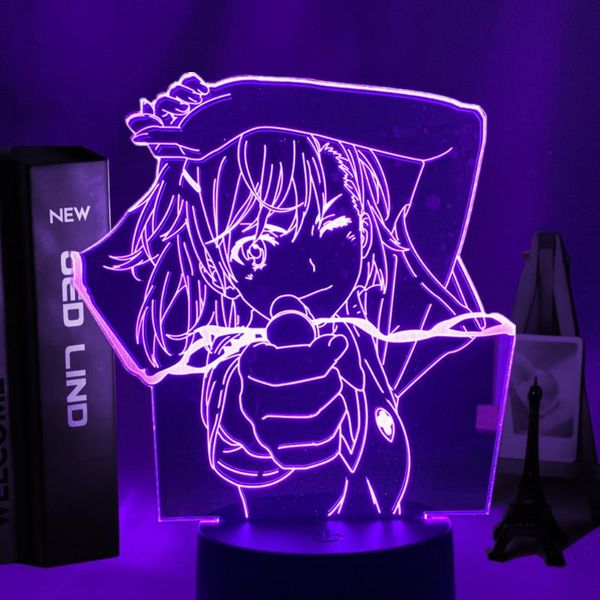 night lights 3d led lamp anime a certain scientific railgun misaka mikoto figure for bedroom decorative nightlight birthday gift light
night lights 3d led lamp anime a certain scientific railgun misaka mikoto figure for bedroom decorative nightlight birthday gift light