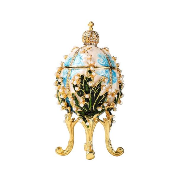 decorative objects & figurines fletcher brand metal beautiful with pearl faberge egg for jewelry box
decorative objects & figurines fletcher brand metal beautiful with pearl faberge egg for jewelry box