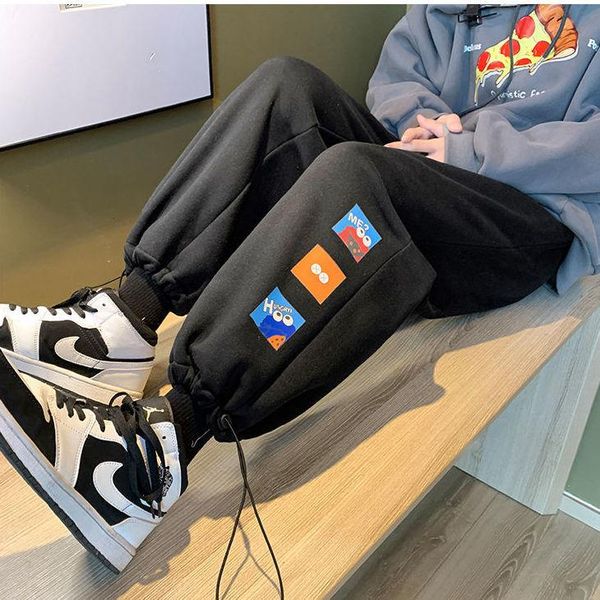 men's pants cotton harem men solid elastic waist streetwear joggers 2021 baggy - drop crotch casual trousers, Black
men's pants cotton harem men solid elastic waist streetwear joggers 2021 baggy - drop crotch casual trousers, Black