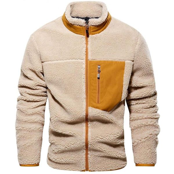 men's jackets plush fleece autumn winter keep warm wool pocket coat 2021 fashion jumper outwear sweatshirt cotton jacket male, Black;brown
men's jackets plush fleece autumn winter keep warm wool pocket coat 2021 fashion jumper outwear sweatshirt cotton jacket male, Black;brown