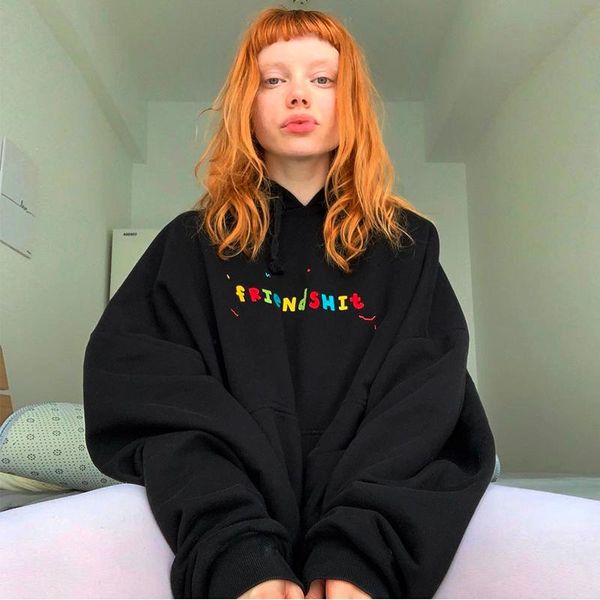 women's hoodies & sweatshirts autumn winter hooded y2k pullover korean style oversized hoodie kawaii harajuku grunge e-girl, Black
women's hoodies & sweatshirts autumn winter hooded y2k pullover korean style oversized hoodie kawaii harajuku grunge e-girl, Black