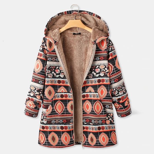 womens jas winter warm flower printer capuchon pockets vintage oversize women's jackets casual ripper plus size, Black;brown
womens jas winter warm flower printer capuchon pockets vintage oversize women's jackets casual ripper plus size, Black;brown