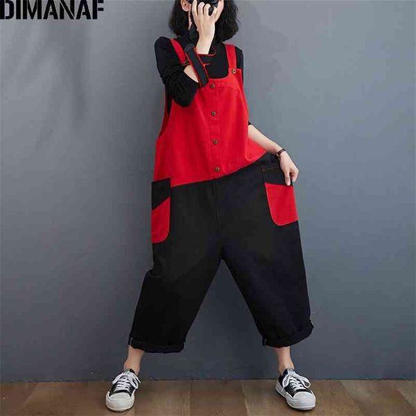 plus size women jumpsuits overalls jeans long pants trousers autumn winter streetwear clothing loose casual spliced red 210531, Black;white
plus size women jumpsuits overalls jeans long pants trousers autumn winter streetwear clothing loose casual spliced red 210531, Black;white