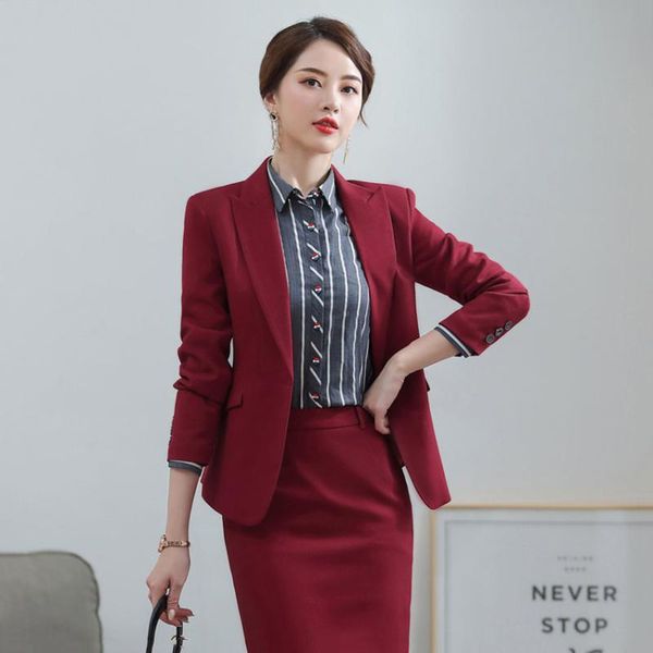 two piece dress women skirt suits office uniforms female blazer set business lady work suit 2 jacket autumn winter, White
two piece dress women skirt suits office uniforms female blazer set business lady work suit 2 jacket autumn winter, White