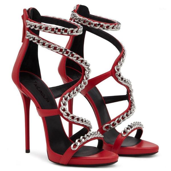 sandals 2021 summer style customized chain banquet stiletto high heels ladies oversized fashion wedding dress women shoes1, Black
sandals 2021 summer style customized chain banquet stiletto high heels ladies oversized fashion wedding dress women shoes1, Black