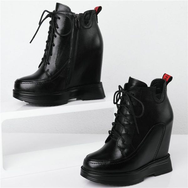 dress shoes 2021 lace up trainers women genuine leather wedges high heel platform pumps female round toe fashion sneakers casual, Black
dress shoes 2021 lace up trainers women genuine leather wedges high heel platform pumps female round toe fashion sneakers casual, Black