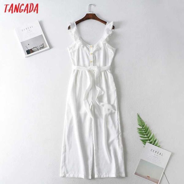 tangada women summer white ruffles beach jumpsuit with slash sleeveless backless female casual jumpsuit ja71 210609, Black;white
tangada women summer white ruffles beach jumpsuit with slash sleeveless backless female casual jumpsuit ja71 210609, Black;white