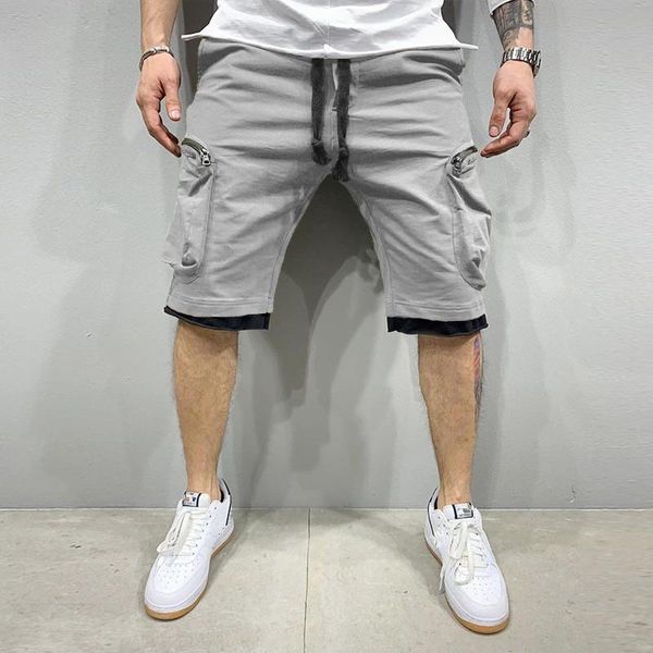 men's shorts summer quick-drying jogging short pants casual fitness streetwear men multi-pocket sport hip cargo, White;black
men's shorts summer quick-drying jogging short pants casual fitness streetwear men multi-pocket sport hip cargo, White;black