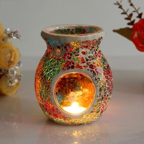 candle holders holder wedding living room decoration glass mosaic candlestick essential oil fragrance scent lamps furnace
candle holders holder wedding living room decoration glass mosaic candlestick essential oil fragrance scent lamps furnace