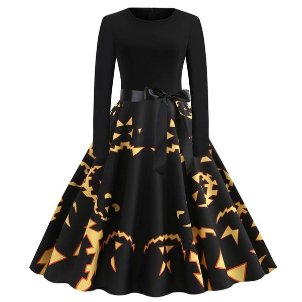 casual dresses women vintage long sleeve halloween 1950s housewife evening party prom dress elegant vestidos 2021, Black;gray
casual dresses women vintage long sleeve halloween 1950s housewife evening party prom dress elegant vestidos 2021, Black;gray