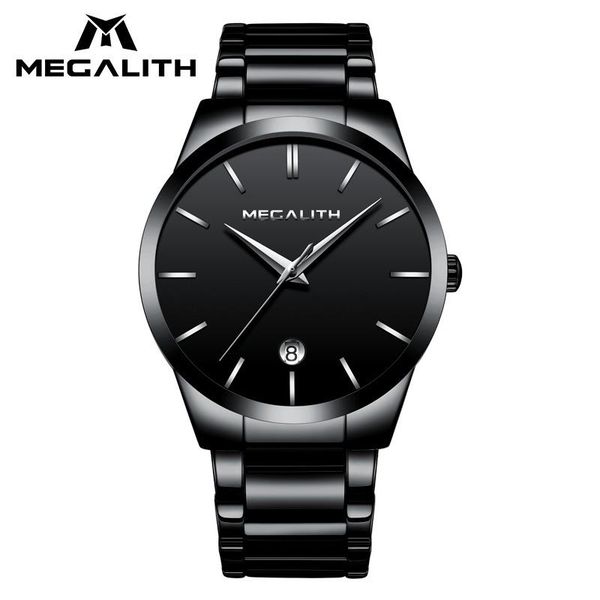 wristwatches megalith fashion simple mens watches waterproof analogue black business quartz with date calendar clock erkek saat, Slivery;brown
wristwatches megalith fashion simple mens watches waterproof analogue black business quartz with date calendar clock erkek saat, Slivery;brown