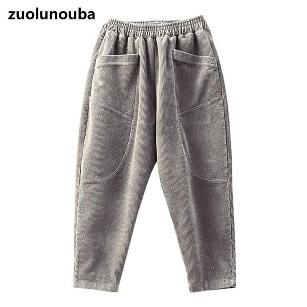 2021 winter corduroy pants women thickening loose and thin harem pants elastic waist solid color pocket ladies nine-point, Black;white
2021 winter corduroy pants women thickening loose and thin harem pants elastic waist solid color pocket ladies nine-point, Black;white