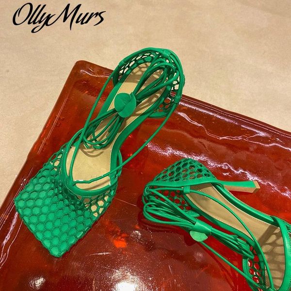 sandals ollymurs celebrity summer fashion mesh hollow out female square toe high heels ladies green shoes woman, Black
sandals ollymurs celebrity summer fashion mesh hollow out female square toe high heels ladies green shoes woman, Black