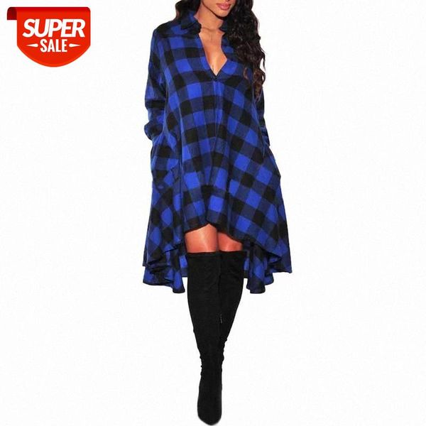 new fashion women v-neck plaid shirt dress loose casual dresses irregular hem plus size vestiods wdc353 #st2i, White;black
new fashion women v-neck plaid shirt dress loose casual dresses irregular hem plus size vestiods wdc353 #st2i, White;black