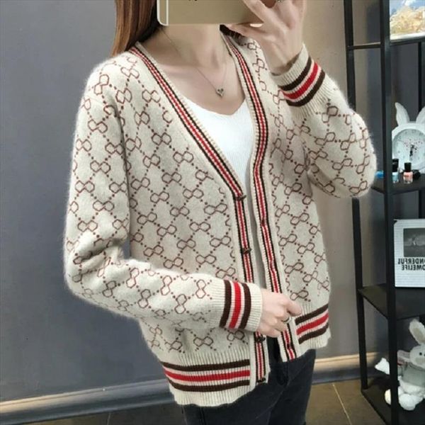autumn winter women cardigans sweater v neck knit outwear loose casual brand clothing korean style sweaters female, White;black
autumn winter women cardigans sweater v neck knit outwear loose casual brand clothing korean style sweaters female, White;black