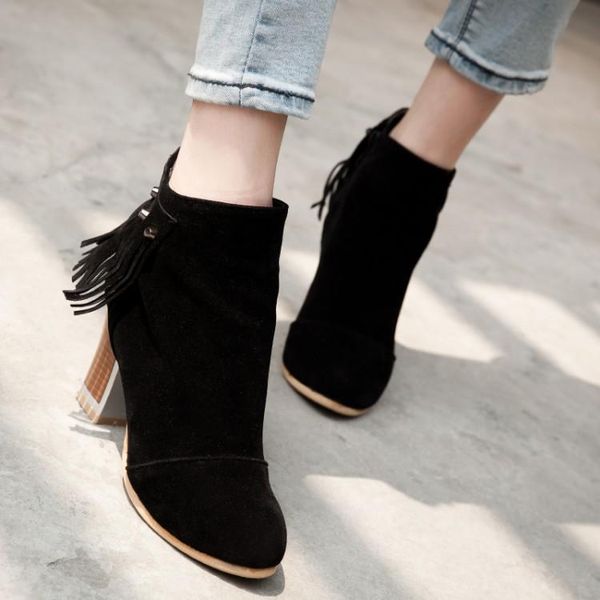 boots big size 9 10 11-16 women shoes ankle for ladies woman winter rivet hollow out, Black
boots big size 9 10 11-16 women shoes ankle for ladies woman winter rivet hollow out, Black