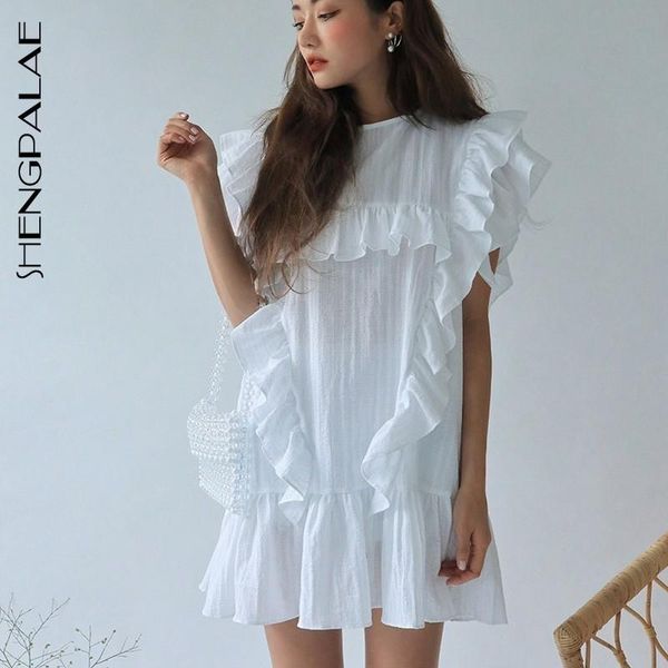 shengpalae 2021 spring blouse female ruffles solid clothes butterfly sleeve elegant o-neck shirt fiesta vestidos fn950, White
shengpalae 2021 spring blouse female ruffles solid clothes butterfly sleeve elegant o-neck shirt fiesta vestidos fn950, White