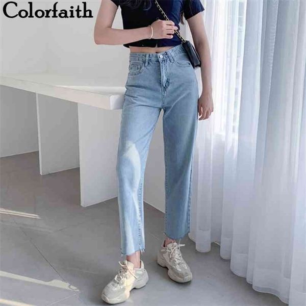 colorfaith women jeans casual straight high waist trousers pants for ladies grils ankle length j8828 210809, Blue
colorfaith women jeans casual straight high waist trousers pants for ladies grils ankle length j8828 210809, Blue