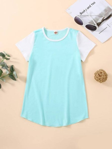 toddler girls contrast panel tee dress she, Red;yellow
toddler girls contrast panel tee dress she, Red;yellow