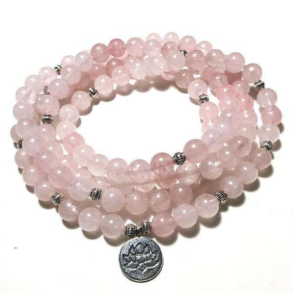 beaded, strands 8mm rose quartz beaded elastic wrap bracelet 108 mala yoga meditation healing jewelry lotus buddha om amulet for women bangl, Black
beaded, strands 8mm rose quartz beaded elastic wrap bracelet 108 mala yoga meditation healing jewelry lotus buddha om amulet for women bangl, Black