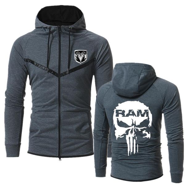 men's hoodies & sweatshirts spring solid color men coat brand dodge ram logo zipper hoodie jacket customizable print man has pockets sk, Black
men's hoodies & sweatshirts spring solid color men coat brand dodge ram logo zipper hoodie jacket customizable print man has pockets sk, Black