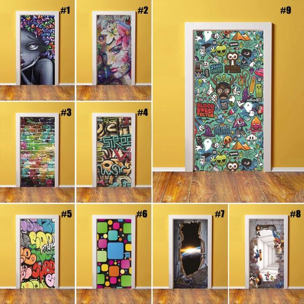 wall stickers creative door mural art graffiti wrap peel and stick decal sticker wallpaper home decor
wall stickers creative door mural art graffiti wrap peel and stick decal sticker wallpaper home decor