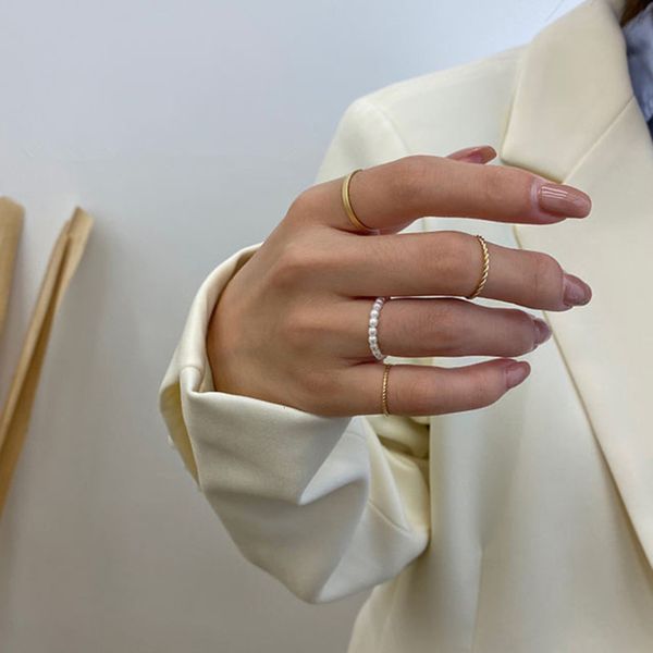 hbp korean fashion combination for women's personality simple versatile index finger sweet joint ring, Silver
hbp korean fashion combination for women's personality simple versatile index finger sweet joint ring, Silver