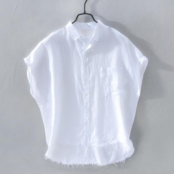 men's casual shirts japan style vintage batwing sleeve linen men women streetwear white tshirt plus size loose, White;black
men's casual shirts japan style vintage batwing sleeve linen men women streetwear white tshirt plus size loose, White;black