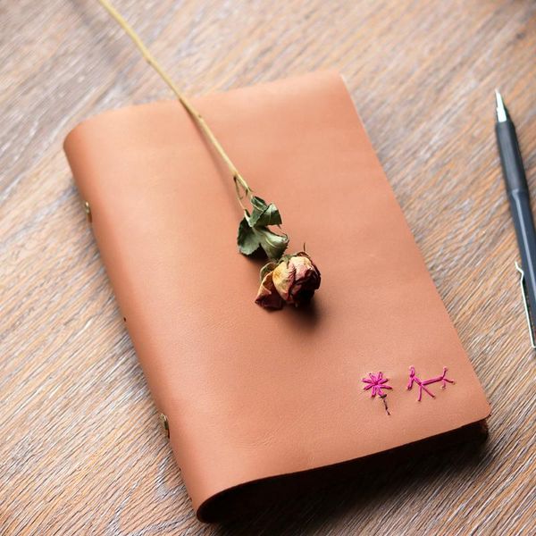 notepads leather notebook replaceable vintage handmade a6 binder travel journal personal stationery birthday gift, Purple;pink
notepads leather notebook replaceable vintage handmade a6 binder travel journal personal stationery birthday gift, Purple;pink