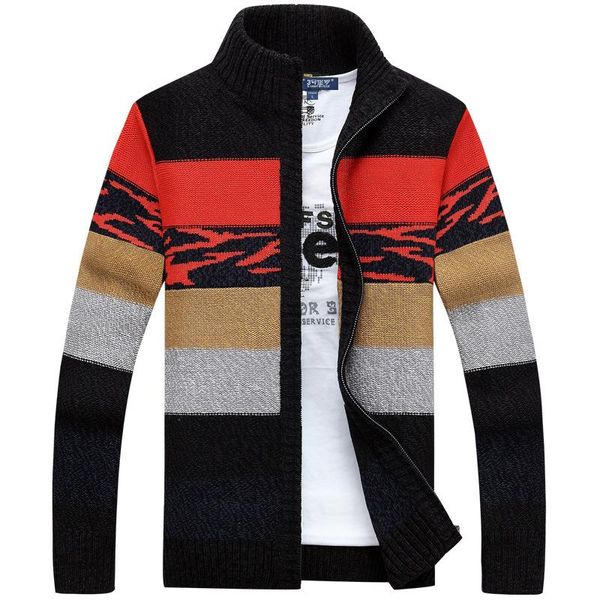 men's sweaters cardigan stand collar knitwear sweater men clothing winter warm zipper knitwear,plus size, White;black
men's sweaters cardigan stand collar knitwear sweater men clothing winter warm zipper knitwear,plus size, White;black