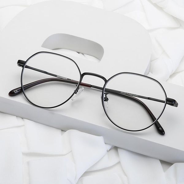 fashion sunglasses frames logorela zh1809 titanium glasses frame women prescription eyeglasses vintage polygo spectacles myopia optical eyew, Black
fashion sunglasses frames logorela zh1809 titanium glasses frame women prescription eyeglasses vintage polygo spectacles myopia optical eyew, Black