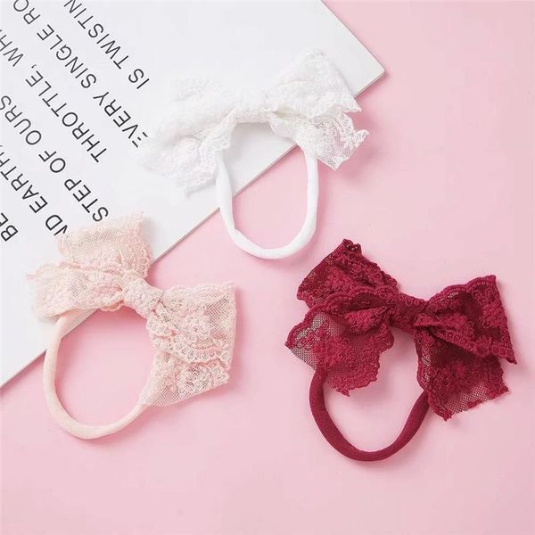 hair accessories solid lace bow nylon headband white color for children girls kid bows turban head wear,baby, Slivery;white
hair accessories solid lace bow nylon headband white color for children girls kid bows turban head wear,baby, Slivery;white