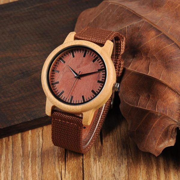 wristwatches bobo bird bamboo case nylon strap quartz-watch men casual style wristwatch accept drop relogio masculino, Slivery;brown
wristwatches bobo bird bamboo case nylon strap quartz-watch men casual style wristwatch accept drop relogio masculino, Slivery;brown